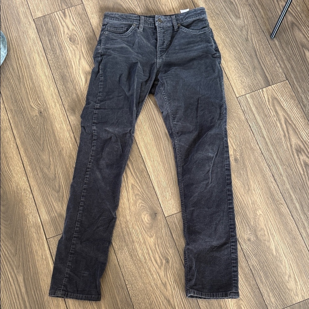 Patagonia Slim Straight Blue Corduroy Pants